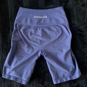 Alphalete biker shorts